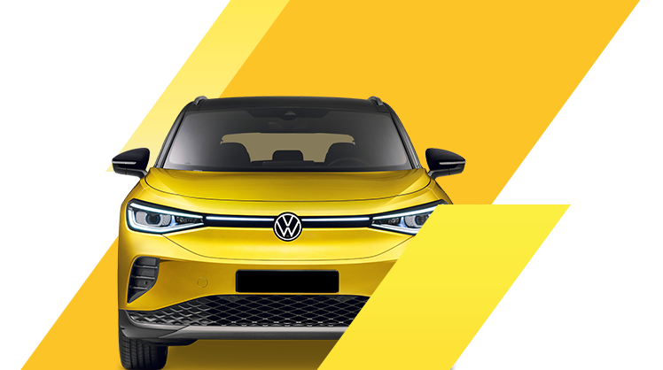 Image of yellow VW ID.4