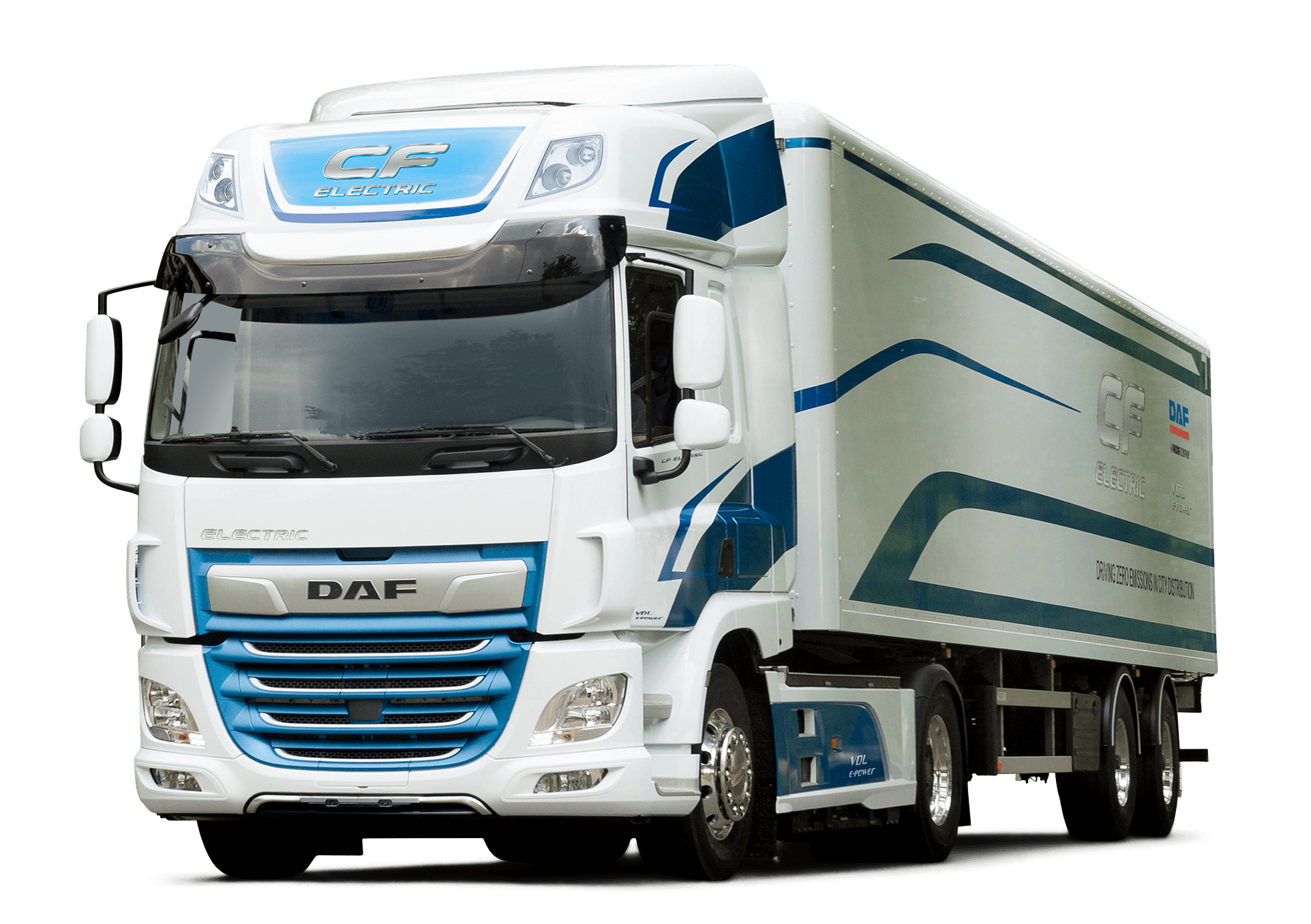 Image of the first DAF electric truck