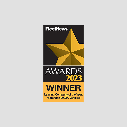 Fleet News Awards logo, leasing company of the year - more than 20,000 vehicles