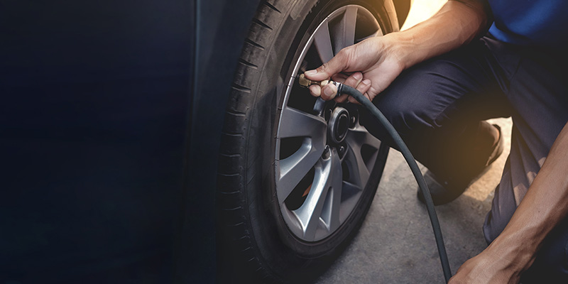 Image of tyre maintenance