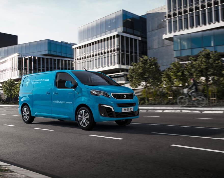 Image of Peugeot electric van