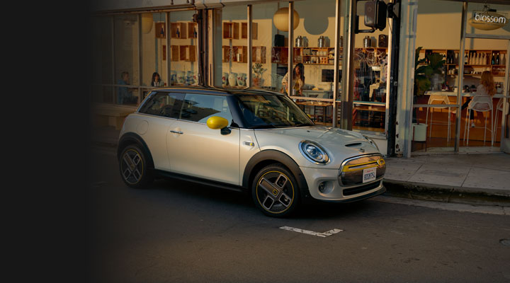 Image of mini cooper parked