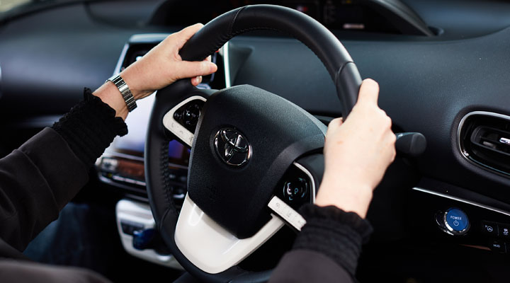 Toyota steering wheel