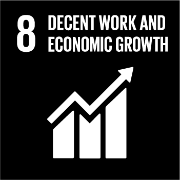 UN Sustainable Development Goal number 8 - decent work and economic growth