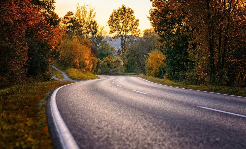 Autumn road