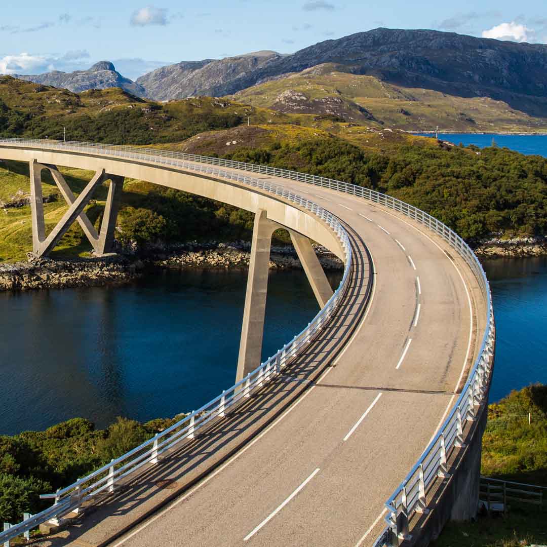 Lylesku Bridge in Sutherland