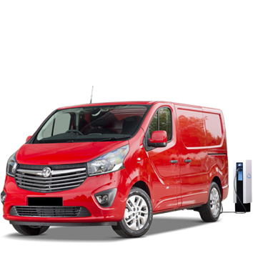 Vauxhall Vivaro charging