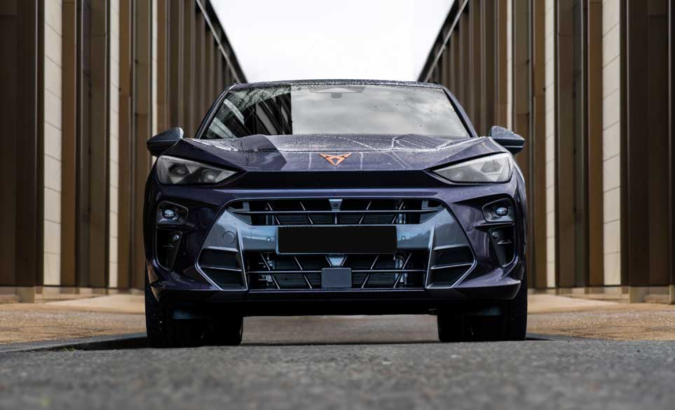 Cupra terramar fron view