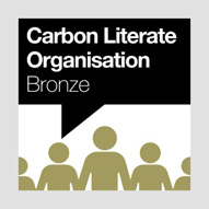 carbon literate organisation bronze award.