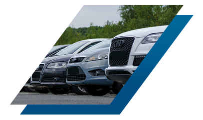 cars parked up