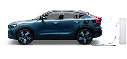 Volvo-plugged-in-and-charging