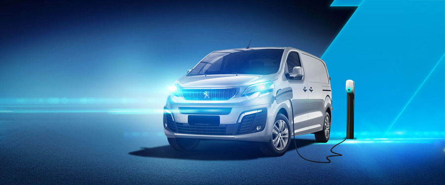 Electric van charging