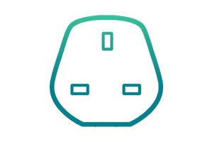 3-pin plug – Charge-side connector