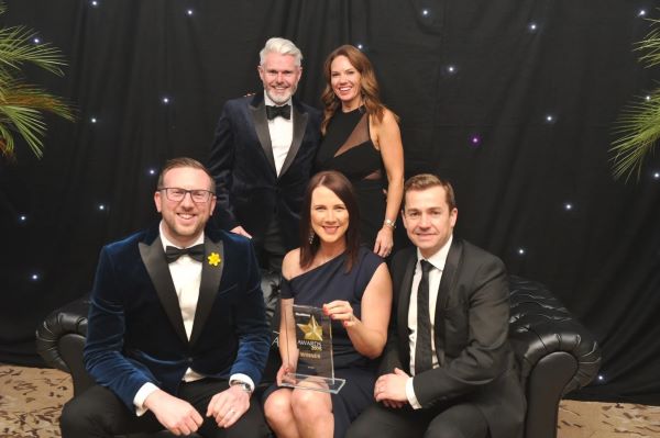 Zenith team collecting Fleet News Award