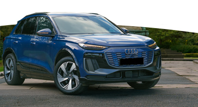Audi A6 etron side view