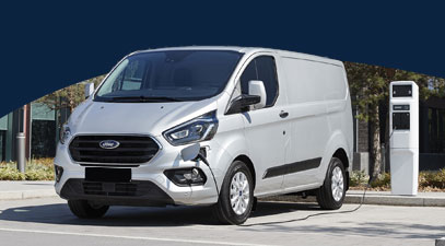 Ford Transit Custom PHEV side view