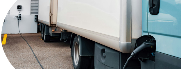 charging a lorry