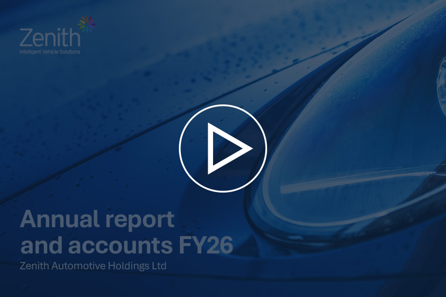 Zenith annual report 2026 front cover