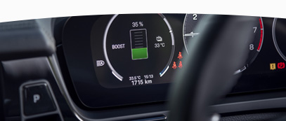 close up car dashboard